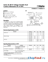 Datasheet AT006N3-01 manufacturer Alpha